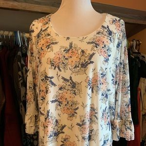 Flower Printed Blouse